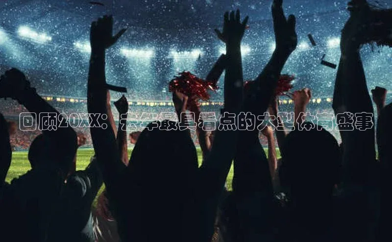 回顾20XX：去年最具看点的大型体育盛事